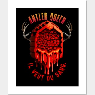 Antler Queen's Beehive - Il Veut Du Sang Posters and Art